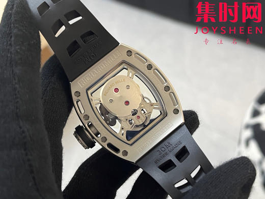 理查德米勒 RM052骷髅满天星 钻圈款 男士腕表 搭载定制一体手动上链机械机芯 商品图6
