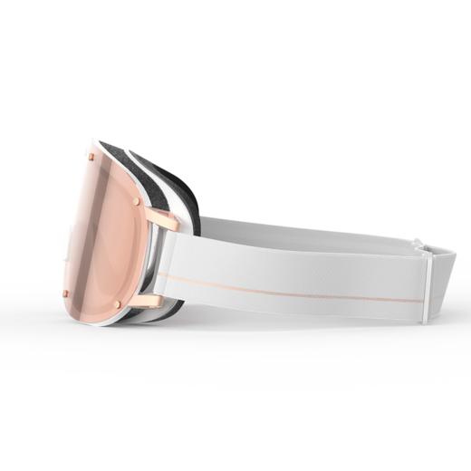 YNIQ - Model Four - White Rose Gold - 配件 - 护目镜 - 白色/玫瑰金 商品图2