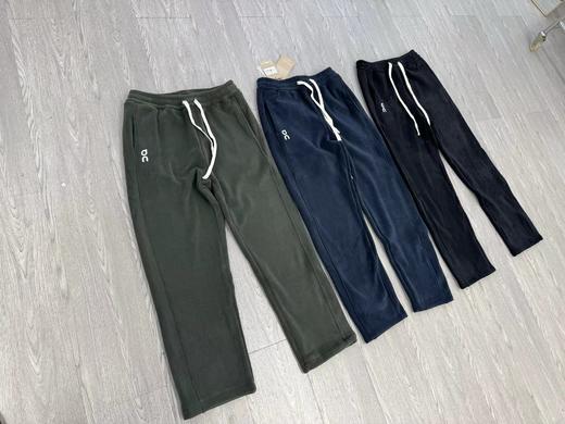 D121332抽绳腰头设计柔软亲肤奥粒绒裤休闲裤 商品图1