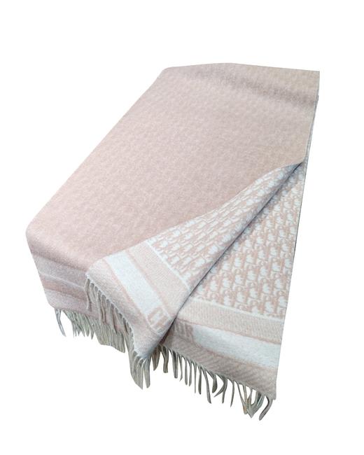 女款羊绒提花流苏长围巾fe010 商品图0