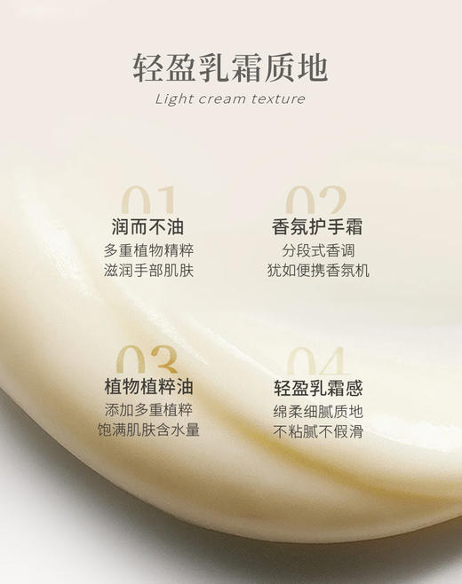 添妃香氛护手霜（茉莉+樱花+乌木+玫瑰四味可选） 商品图2