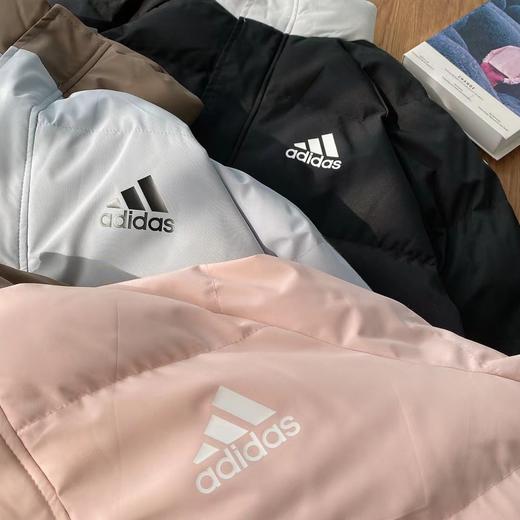 D121338秋冬新品三杠拼接立领加厚面包服棉服 商品图1