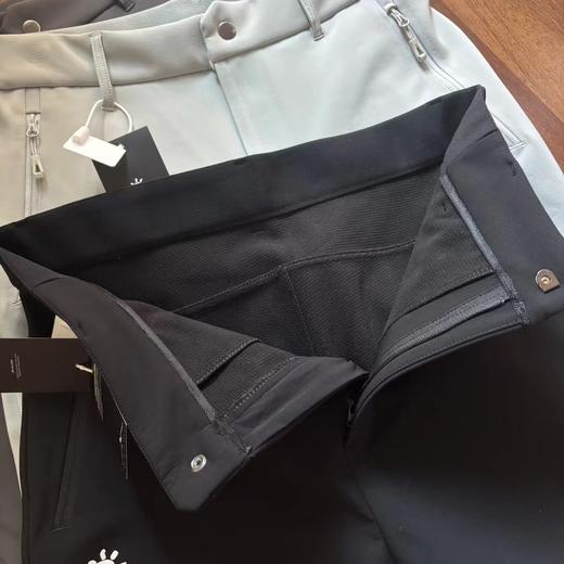 D121314男士户外运动加绒加厚防风保暖徒步软壳长裤 商品图8