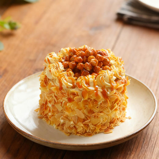 榛子杏仁咸奶油蛋糕（小红书爆款） 商品图0