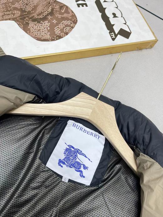 D121313轻便保暖情侣款蓬松立领拼接羽绒服 商品图8