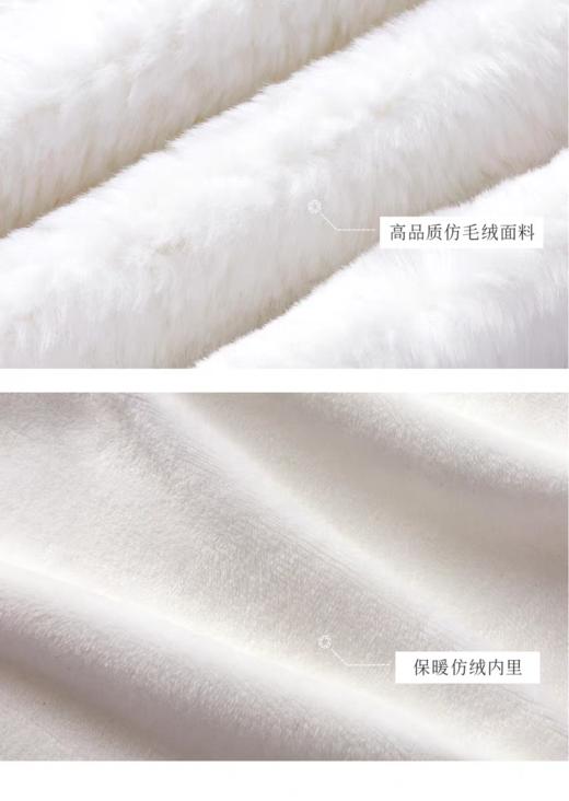 【春上新】8楼 LYNN&MILO琳麦罗 紫色毛织蝴蝶结提花拼网纱长袖连衣裙 可搭 白色仿毛五瓣花盘带绣背心 商品图6