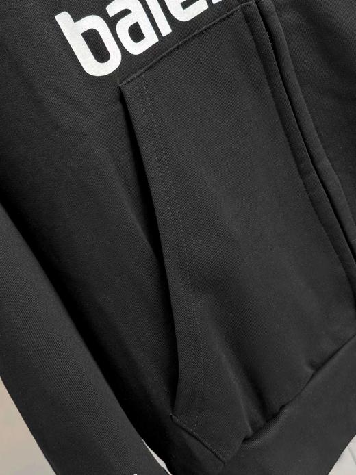 D121312新款01号球服刺绣LOGO拉链开衫连帽卫衣外套 商品图5