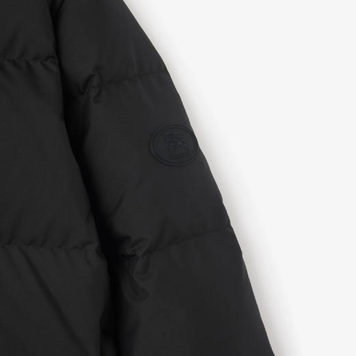 BURBERRY 巴宝莉 女士格纹饰带 Ambleside 羽绒服 黑色 8110250 A1189 商品图1