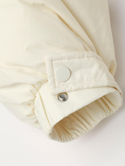 2025 秋冬黑色连帽长款羽绒服女 大口袋工装风加厚保暖过膝面包服 宽松休闲通勤防风御寒羽绒外套 商品图3