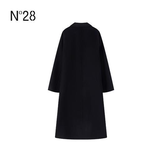 N°28 2025秋冬新款羊毛呢大衣女通勤风显瘦韩版毛呢外套8855A1D696 商品图1