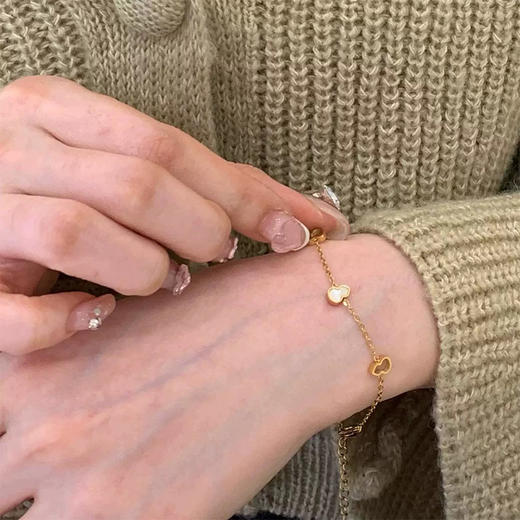 精致唯美手工制作简约小手链-纪念日百货门店同款168445134 商品图3