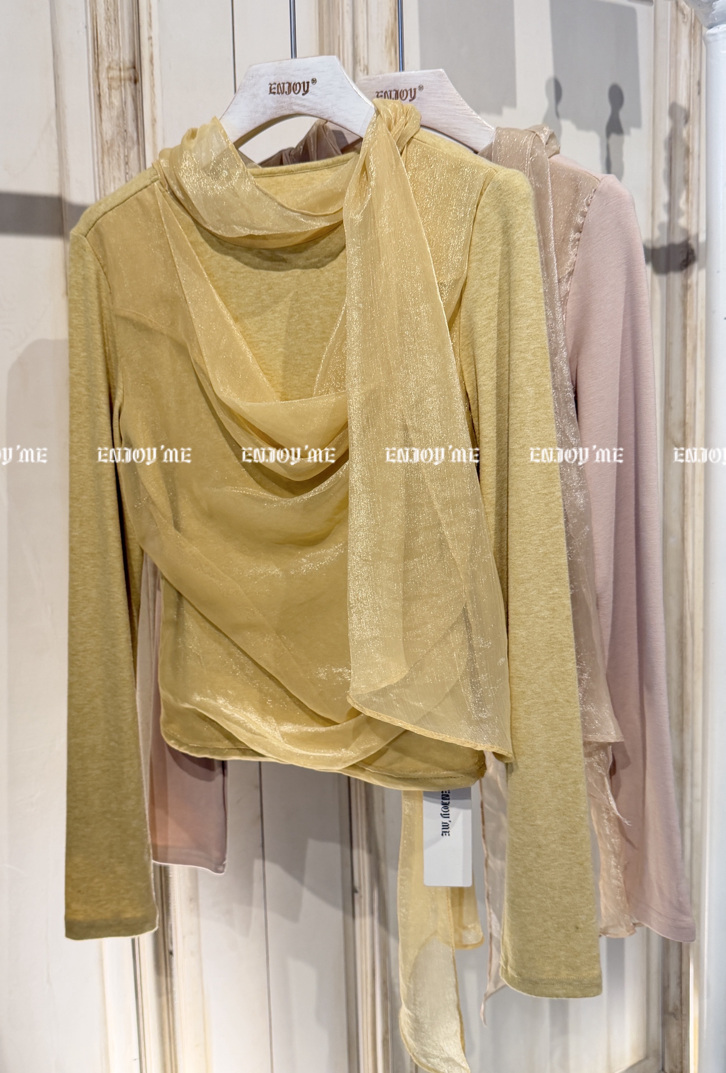 【门店同款】ENJOY冬季“暖冬软糖”温柔千金小衫 166993188