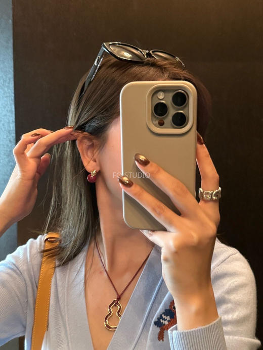 董洁明星同款福禄朱砂两戴项链手链 商品图8