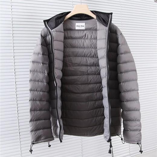 MIUMIU25款排骨羽绒服轻薄保暖打底外穿宽松OS情侣男女外套 商品图4