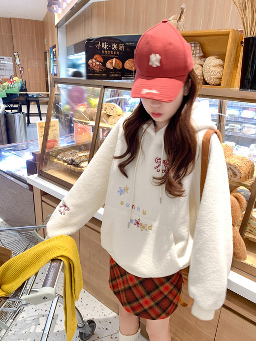 <曾小咸推荐>现货秒杀 ！微信超特价！羊羔毛连帽卫衣 日常229.99 立减100 秒杀129.99！！ 商品图10