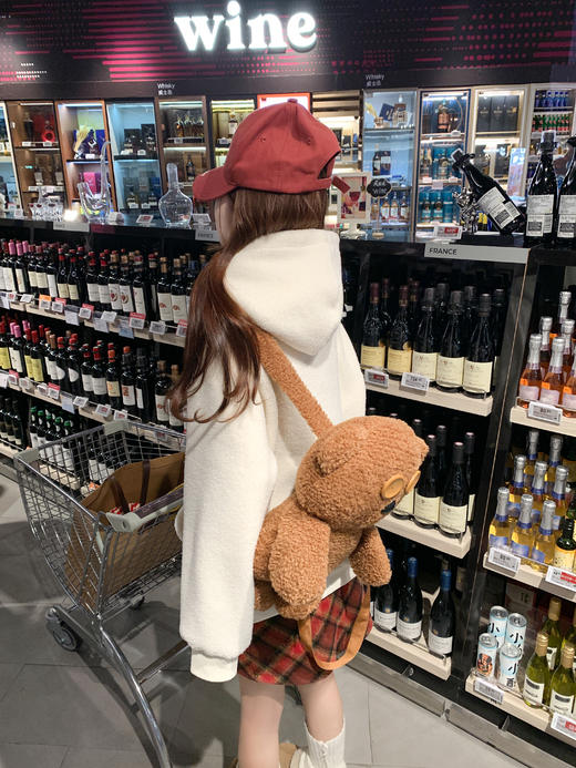 <曾小咸推荐>现货秒杀 ！微信超特价！羊羔毛连帽卫衣 日常229.99 立减100 秒杀129.99！！ 商品图9