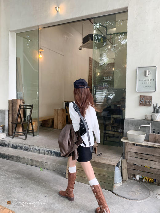 <曾小咸推荐>现货秒杀 ！微信超特价！韩系字母印花打底衫 日常149.99 立减80 秒杀69.99！！ 毛呢半裙 秒杀59.99！！ 商品图10