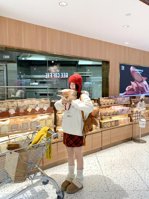 <曾小咸推荐>现货秒杀 ！微信超特价！羊羔毛连帽卫衣 日常229.99 立减100 秒杀129.99！！ 商品图11