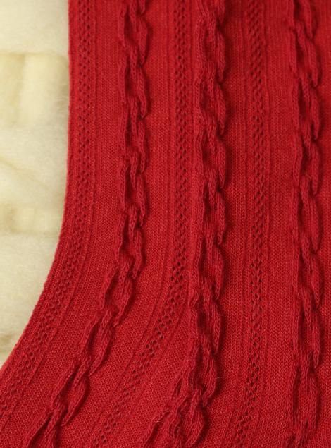 鹿鹿推荐·【圣诞结】3对秋冬保暖圣诞新年本命红白中筒袜【贴身衣物不退换】
 商品图2