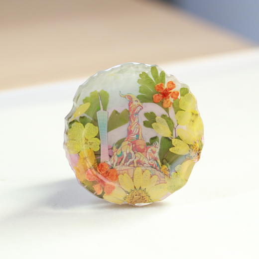 五羊押花手机气囊支架 商品图5