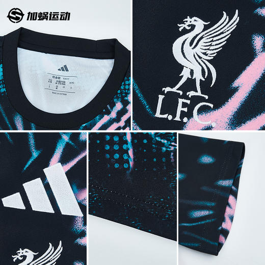 SFS阿迪达斯Adidas 25/26利物浦赛前训练服短袖足球服男 KB1447 商品图2