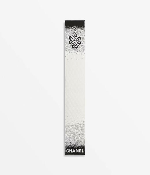 小香25N滑雪系列羊绒羊毛混纺针织冷帽 / 围巾 商品图4