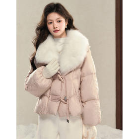 鹿向南【1212/20:00新品】粉色羽绒服