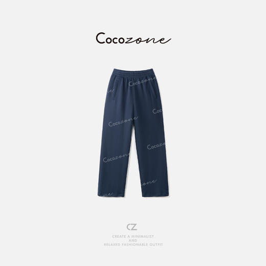 COCO ZONE 刘一一【100棉】纯棉直筒运动风休闲裤 CD1A1361 商品图1