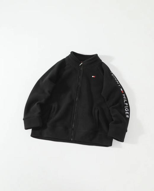 D121438立体裁剪手臂刺绣logo摇粒绒立领外套 商品图10