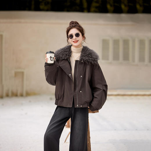 HR YJH99862白鸭绒羽绒服 商品图3