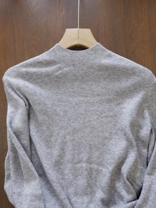 二店y 【M9165】半高领羊毛打底衫， 袖口镂空设计 商品图14