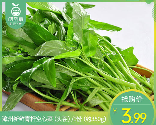 【叼鲜蔬】漳州新鲜青杆空心菜（头茬）/1份（350g） 商品图0
