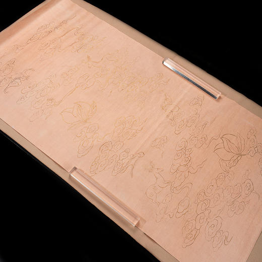 70年代手绘“澄心堂描金纸”（一卷10张） 商品图10