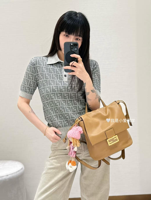 芬迪 新款单品 重工裸灰色牛仔裤 (KX*MM) 商品图1