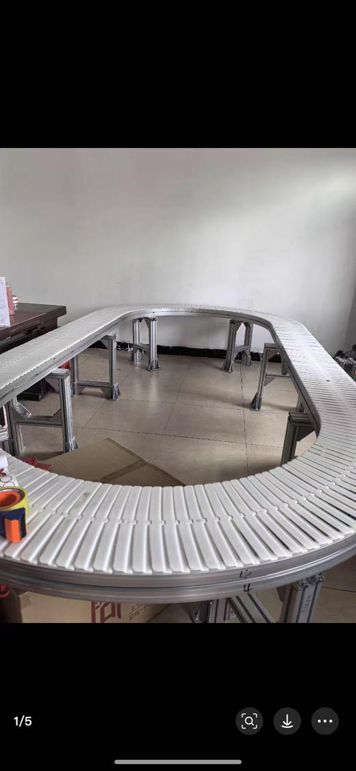 二手传送带.工厂货直播带货非常实用.几乎全新.品牌电机.稳定性强.沉重大.声音小.可调速度原价25000元特价6800元 商品图0