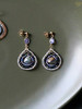 SpoiledBrat Jewelry戏剧系列 |14K注金斜长石坦桑石尖晶石耳环 商品缩略图0