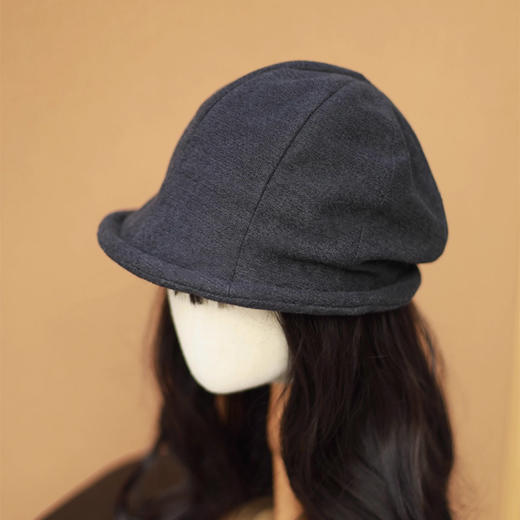 裁缝学苑AS612秋冬小帽沿洋气渔夫帽纸样女装复古帽子样板图纸 商品图1