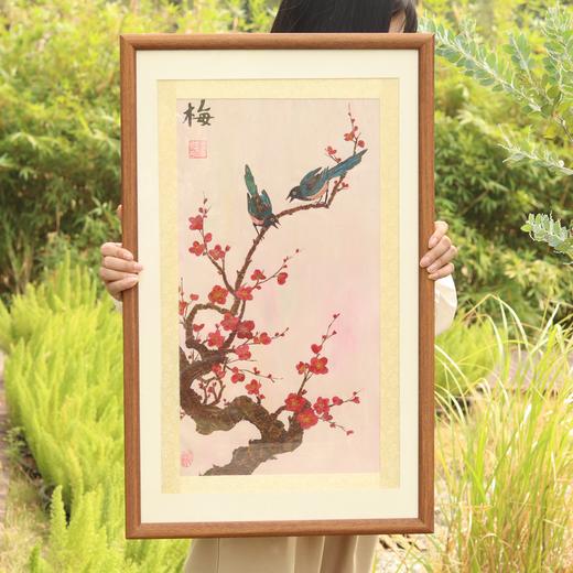 《梅》押花画 商品图0