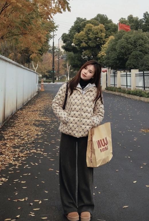 一店z 「青韵织就·步履生风」‌青花瓷直筒羊毛垂感毛呢裤子 商品图6