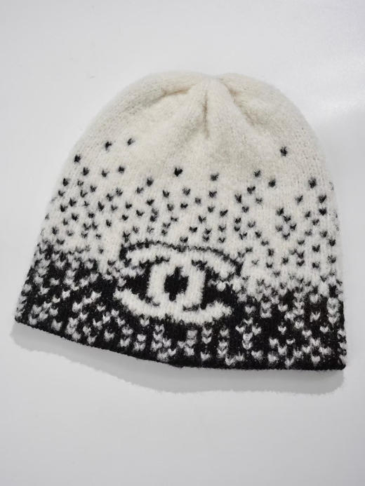 小香25N滑雪系列羊绒羊毛混纺针织冷帽 / 围巾 商品图7