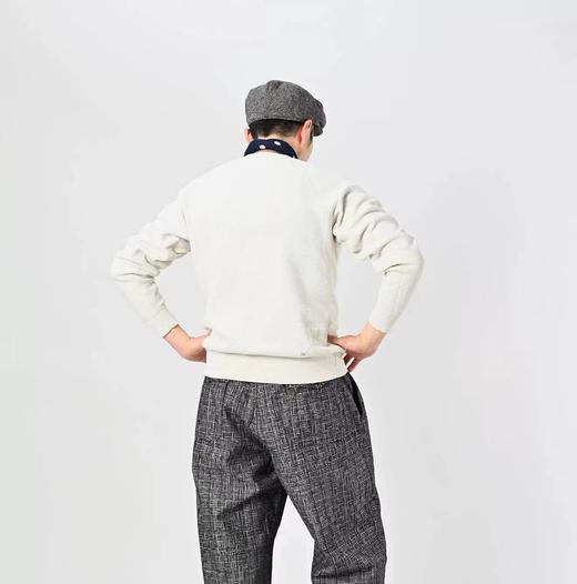 D121416多色入加绒感圆领插肩袖908版卫衣 商品图8