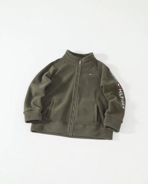 D121438立体裁剪手臂刺绣logo摇粒绒立领外套 商品图11