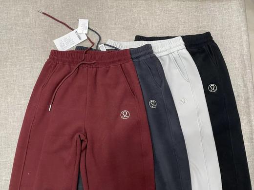 D121461加绒休闲卫裤松紧腰脚口设计收口显瘦大长腿女款长裤 商品图4