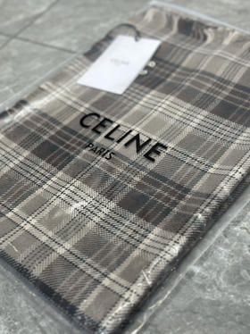 ce羊绒格子围巾