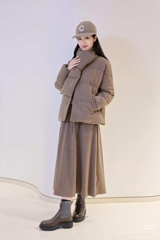 【高品质私服】【IC夹花棕抽绳半身裙】质地紧密，带有自然回弹，时尚包容，适合多种身材G1594【无标出货 介意慎拍】-CC 商品图7