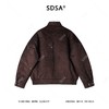 SDSA男士秋冬新款痞帅男装美式复古座山雕立领夹克外套百搭宽松 商品缩略图4