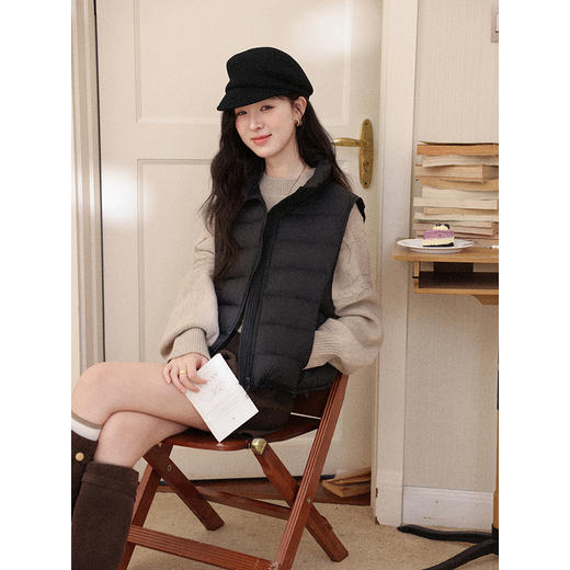 鹿向南【1217/20:00新品前1小时7折限量100件】灰色马甲 商品图1