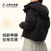送运费险~【低至279元】原价2198元骆驼企鹅连帽防风防寒情侣面包热能白鸭绒羽绒服 商品缩略图6