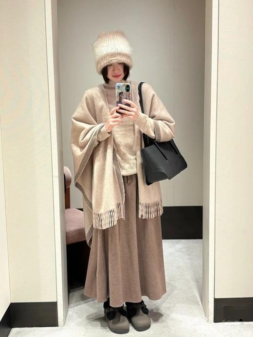 【高品质私服】【IC夹花棕抽绳半身裙】质地紧密，带有自然回弹，时尚包容，适合多种身材G1594【无标出货 介意慎拍】-CC 商品图3