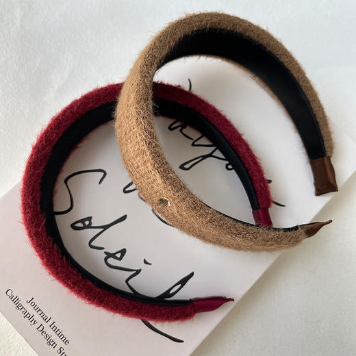 秋冬经典蓬松柔软针织发箍-纪念日百货门店同款167949891 商品图1